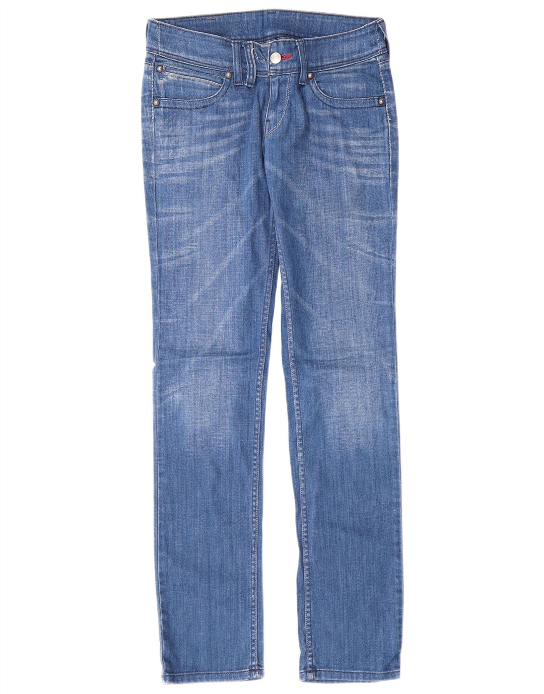 Jeans slim feminino LEVI'S W28 L32 algodão azul