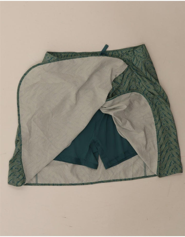Patagonia Skort Feminino UK 18 XL Verde Chevron Poliéster