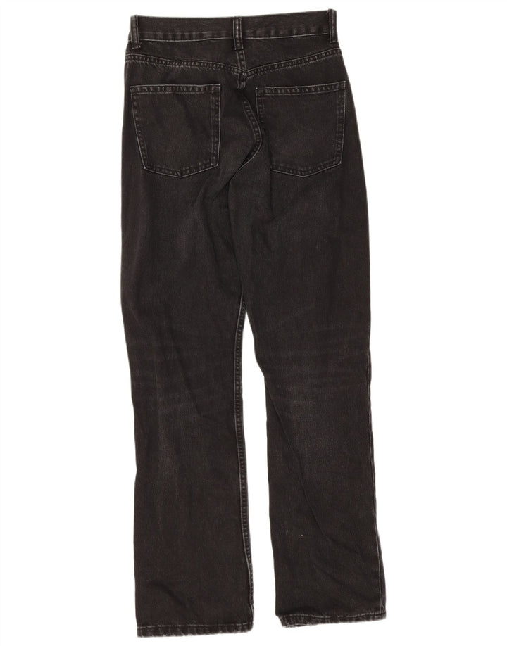Zara Jeans feminino slim bootcut UE 38 pequeno W28 L29 preto