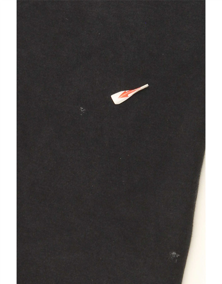 Calça de treino masculina Nike joggers grande algodão preto