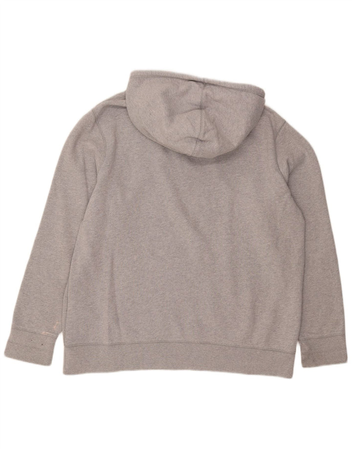 Moletom com capuz masculino Levi's XL cinza algodão