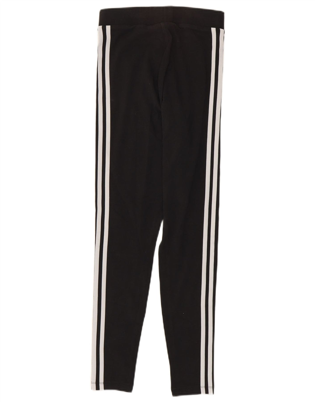 Leggings Adidas Femininas UK 8 Pequenas Algodão Preto