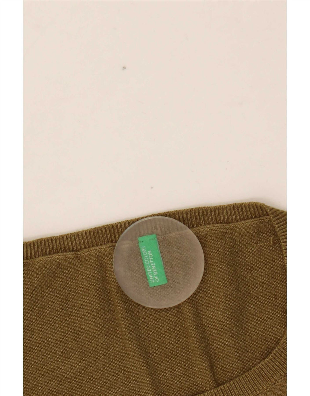 Blusa feminina Benetton UK 20 2XL Caqui
