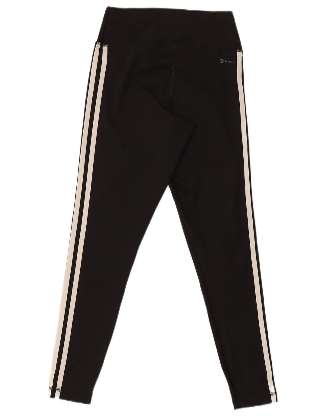 Leggings Adidas Aeroready Femininas UK 8/10 Pequenas Poliéster Preto