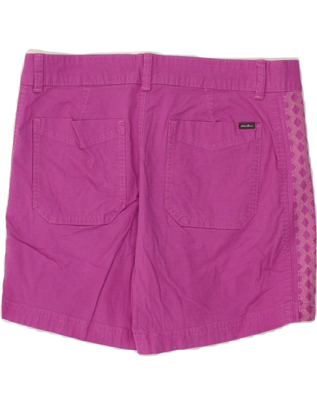 EDDIE BAUER Womens Chino Shorts US 10 Large W34  Pink Cotton Vintage Eddie Bauer and Second-Hand Eddie Bauer from Messina Hembry 