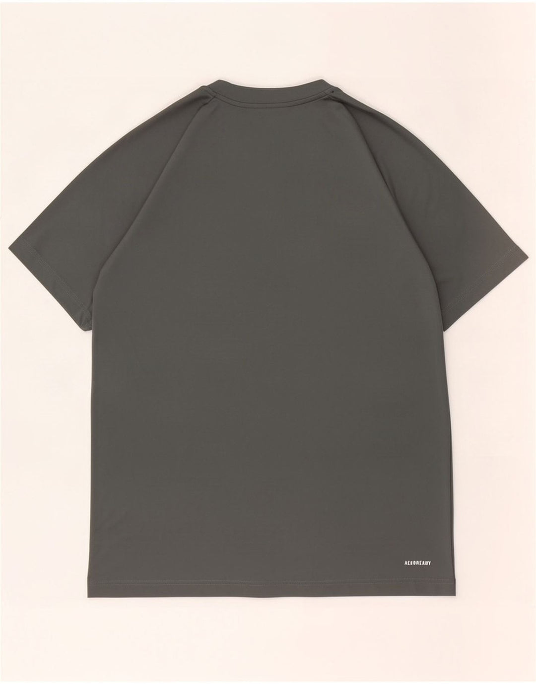 Adidas Mens Aeroready Camiseta Top Cinza Médio Poliéster