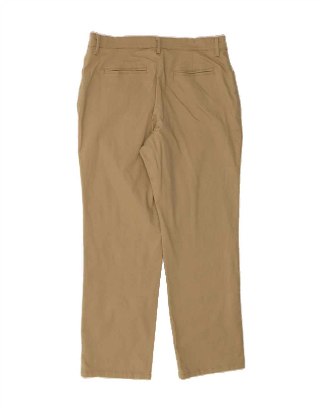 LEE Womens Straight Casual Trousers US 10 Large W32 L27 Beige Cotton Vintage Lee and Second-Hand Lee from Messina Hembry 