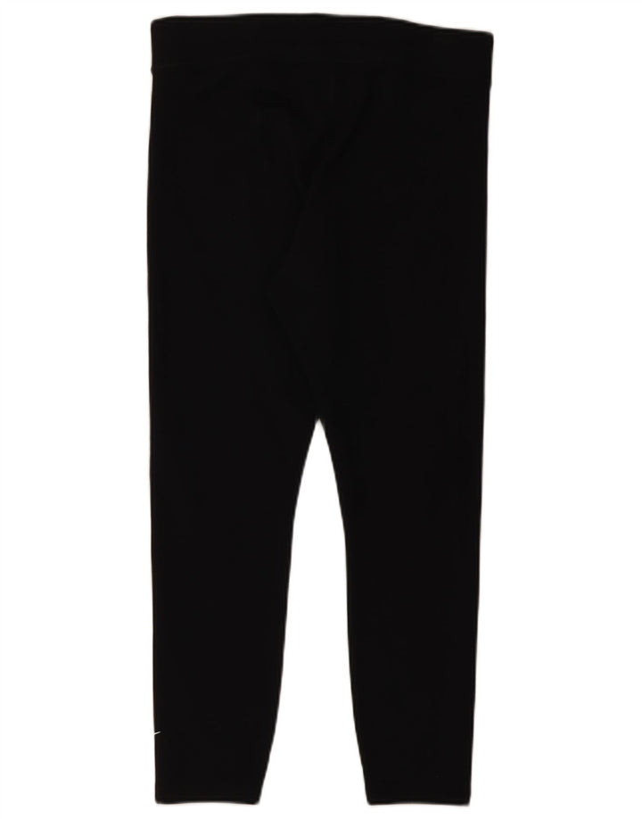 Leggings femininas Nike UK 14 grandes de algodão preto