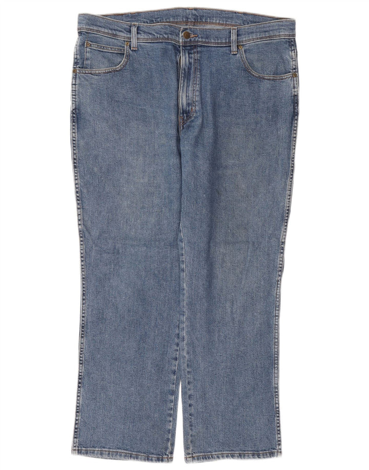 Jeans retos masculinos WRANGLER W38 L30 algodão azul