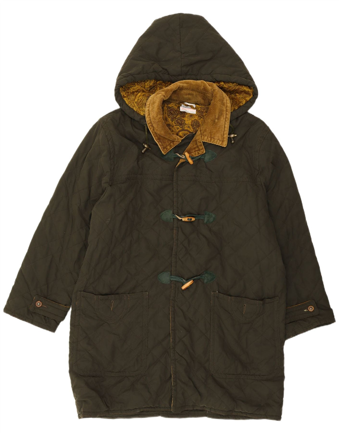 Casaco masculino acolchoado com capuz Blue Notes IT 52 XL poliéster verde