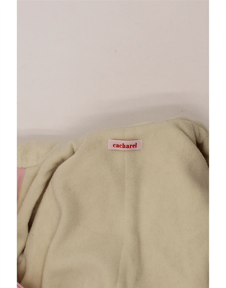 CACHAREL Baby Girls Hooded Jumpsuit 6-9 Months Pink Vintage Cacharel and Second-Hand Cacharel from Messina Hembry 