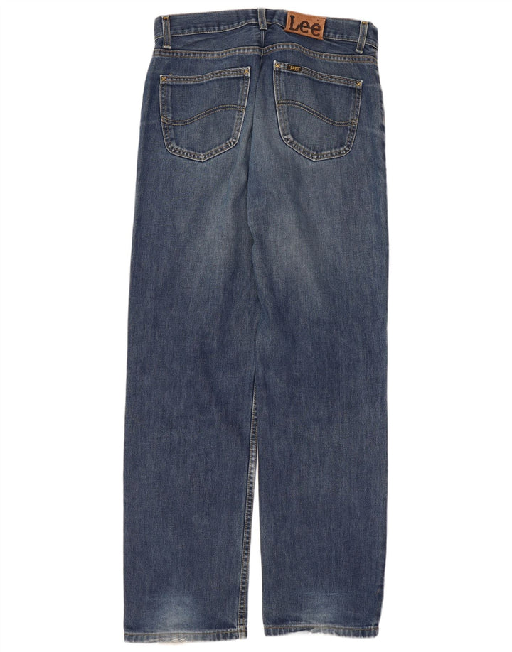 Lee Mens Seattle Loose Jeans W32 L34 Azul Algodão