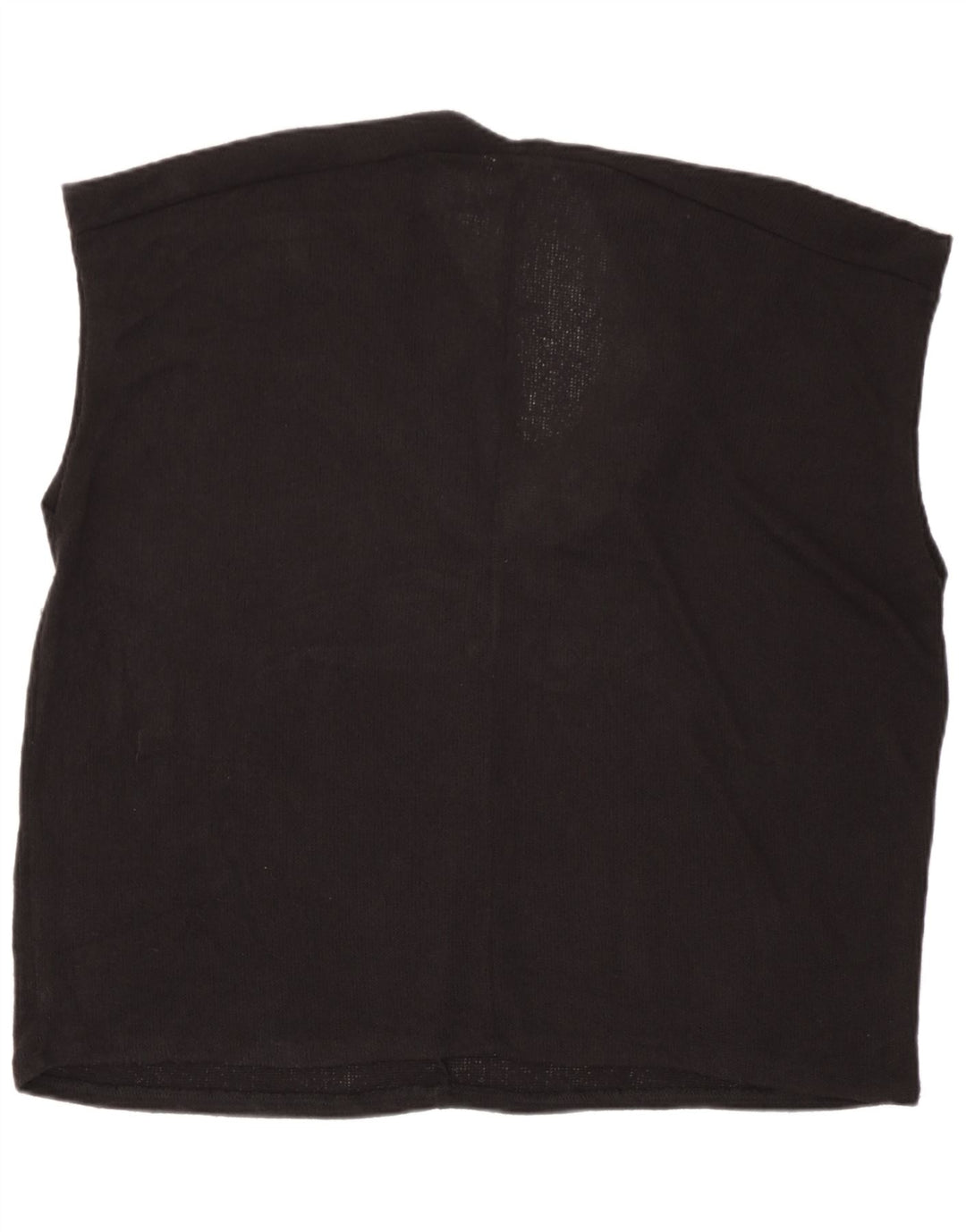 Zara Womens Oversized Colete Regata Grande Preto