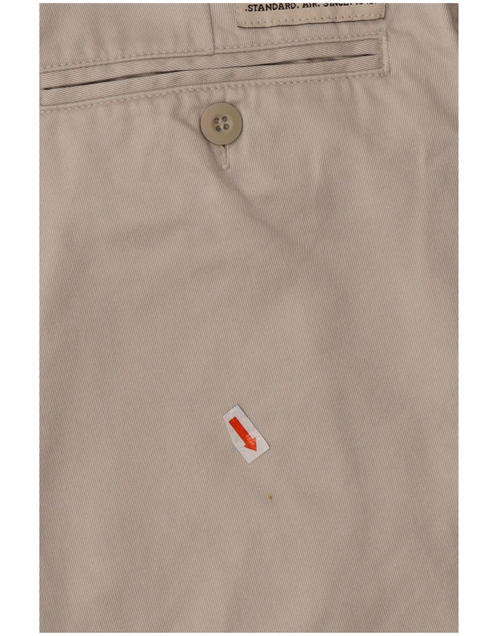 Calça Chino Masculina Slim Avirex W32 L30 Algodão Bege