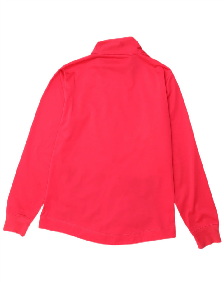 Champion Womens Tracksuit Top Jacket UK 14 Grande Rosa