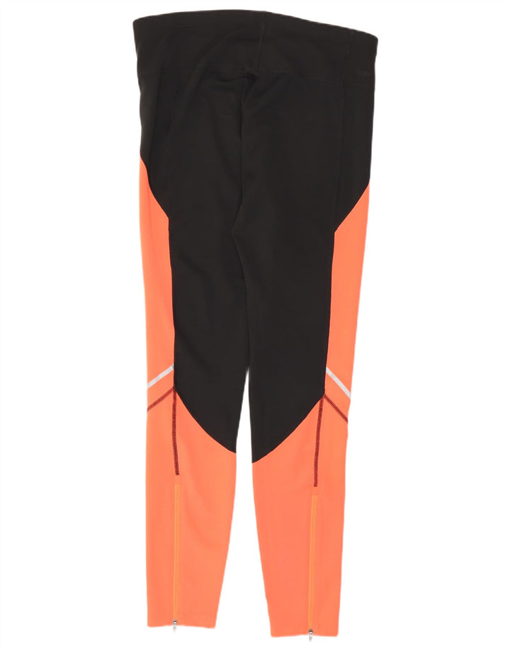 Leggings femininos New Balance UK 14 médio preto colorblock poliéster