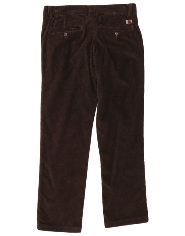 Calça masculina Timberland Earthkeepers reta de veludo cotelê W32 L32 marrom