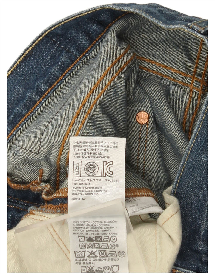 Levi's Masculino 508 Slim Jeans W33 L31 Azul Algodão