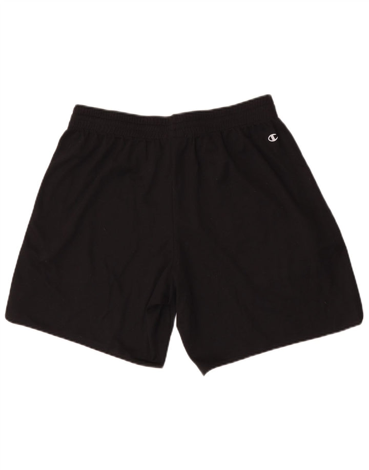 Shorts esportivos masculinos Champion médio preto