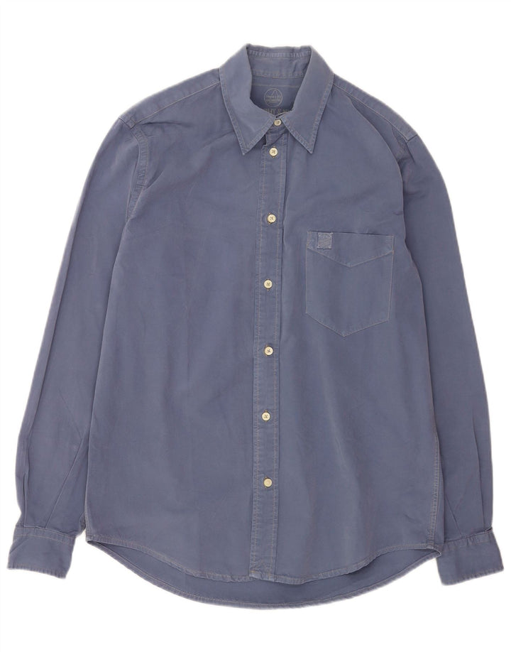 Camisa masculina Murphy & Nye azul médio