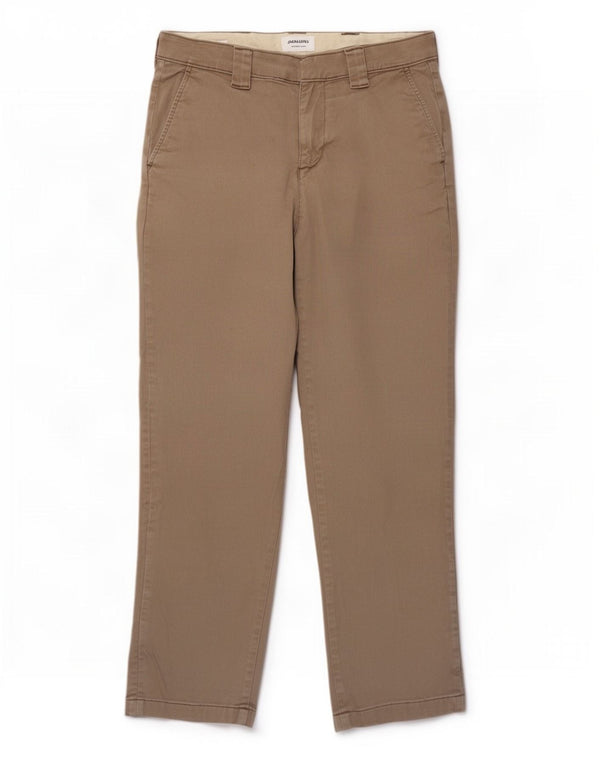Calça Chino masculina Jack & Jones reta W34 L28 algodão bege