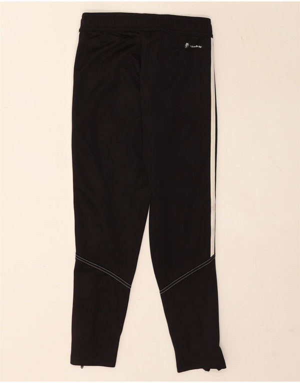 Adidas Girls Aeroready Tracksuit Trousers 9-10 Years Black Polyester