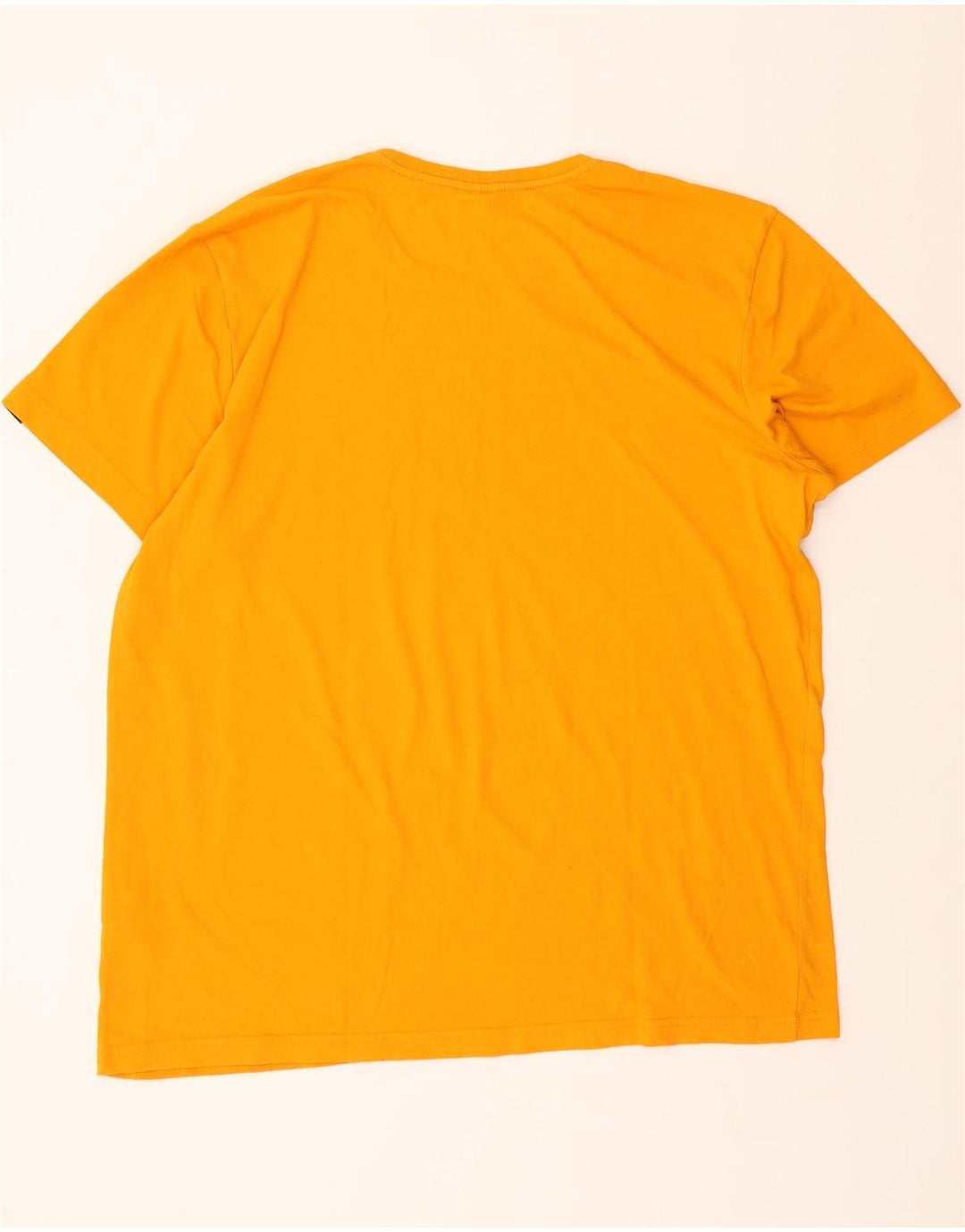 ADIDAS Mens Graphic T-Shirt Top XL Orange Cotton Vintage Adidas and Second-Hand Adidas from Messina Hembry 