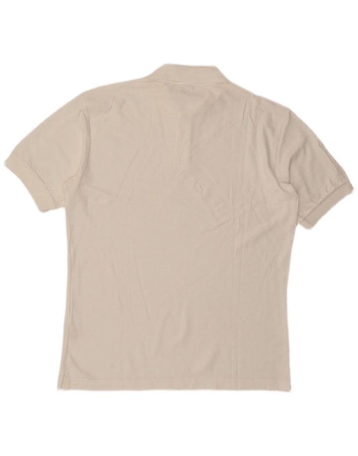 Camisa polo masculina Fila alta grande algodão branco