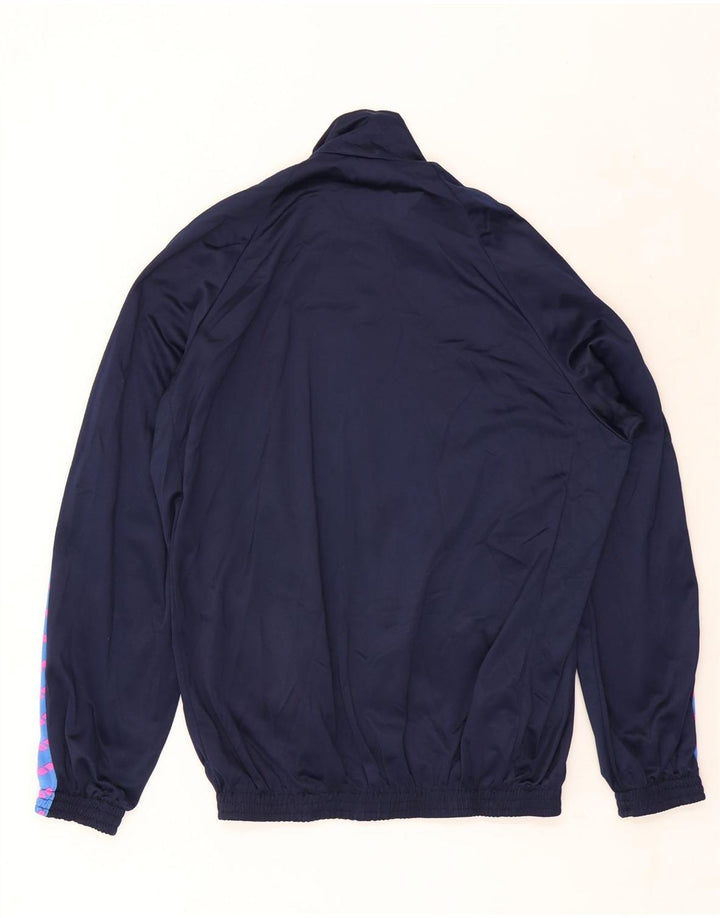 Arena Mens Graphic Tracksuit Top Jaqueta XL Azul Marinho Colourblock Poliéster
