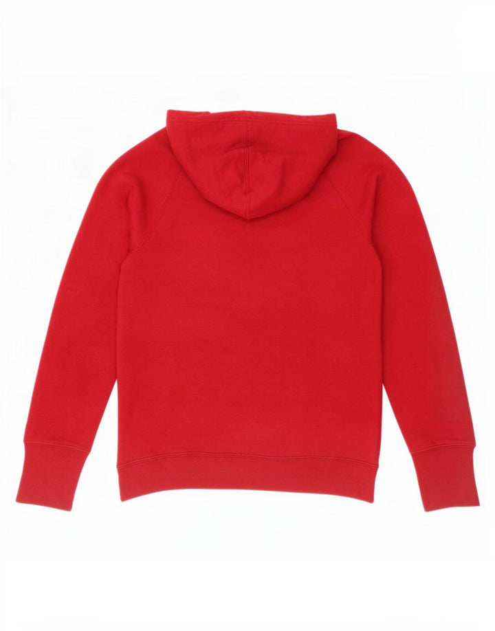 Jumper com capuz gráfico masculino Champion médio vermelho poliéster