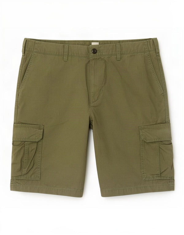 Shorts cargo masculinos Gap W38 XL algodão cáqui