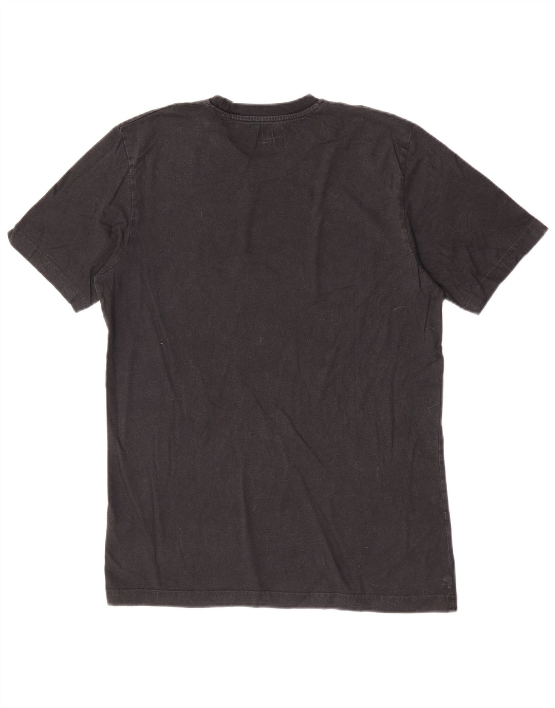 Reebok Mens Graphic T-Shirt Top Médio Algodão Preto