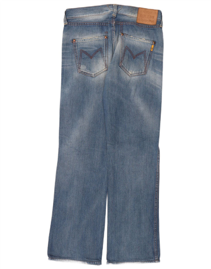 Meltin' Pot jeans reto feminino W26 L32 algodão azul