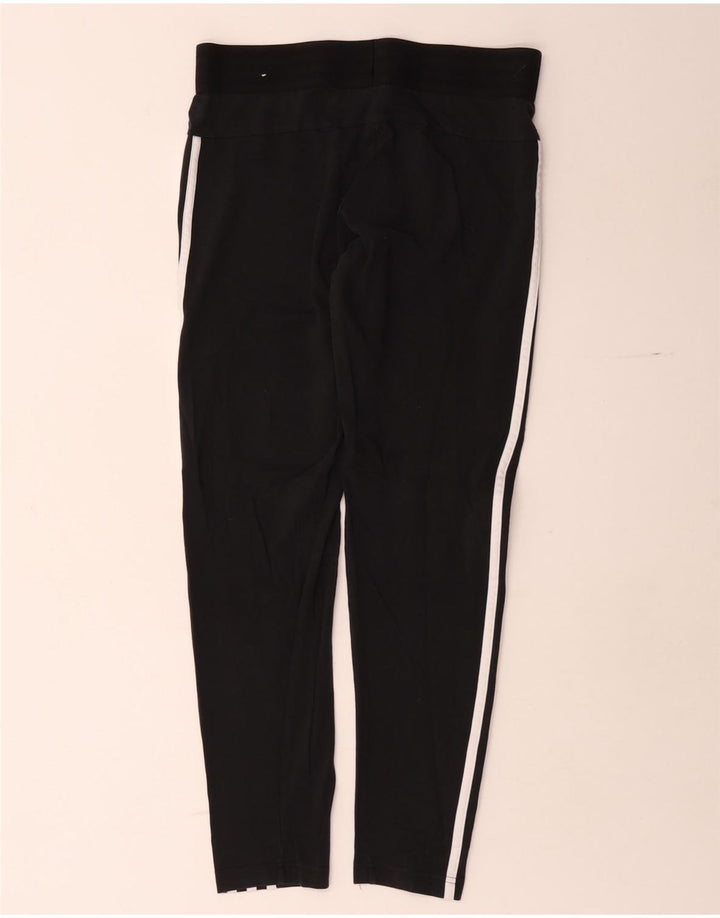 Leggings Adidas Femininas UK 16/18 Grande Algodão Preto