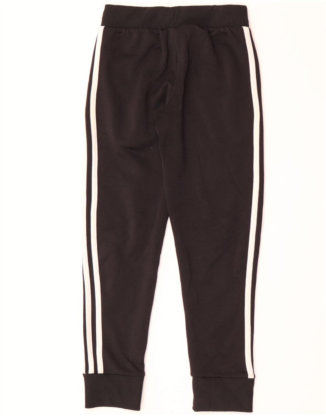 Adidas meninos calças de treino joggers 7-8 anos preto poliéster