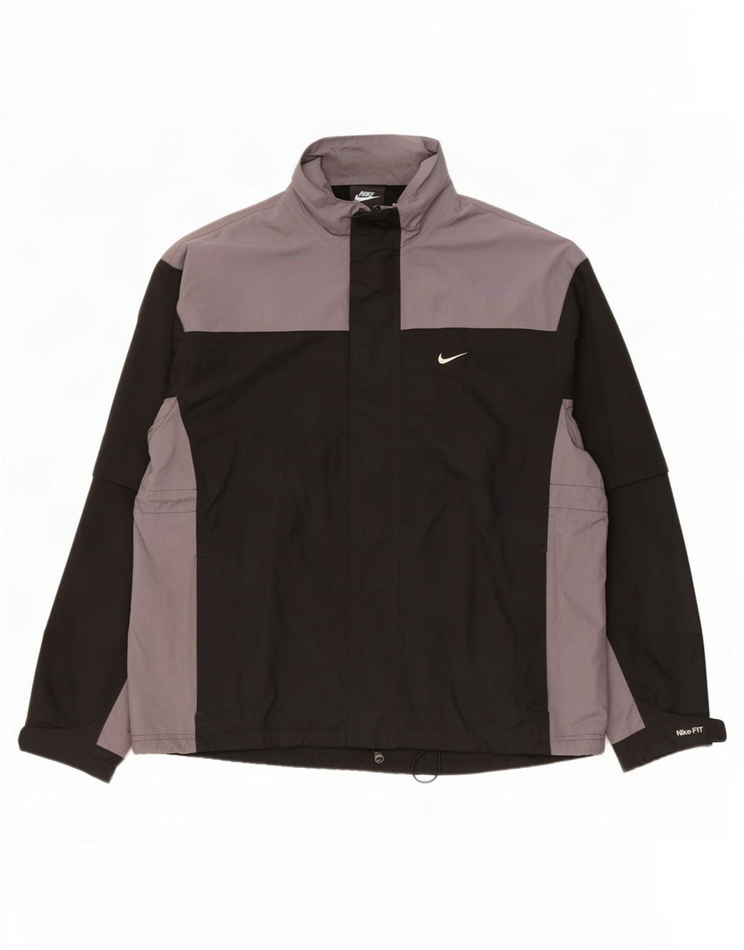Jaqueta Nike Masculina Treino Top Grande Poliéster Colorblock Preto