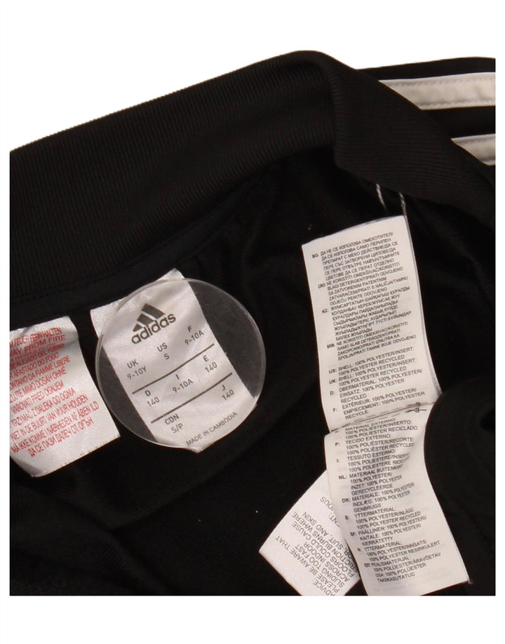 Casaco de treino adidas menino 9-10 anos preto poliéster
