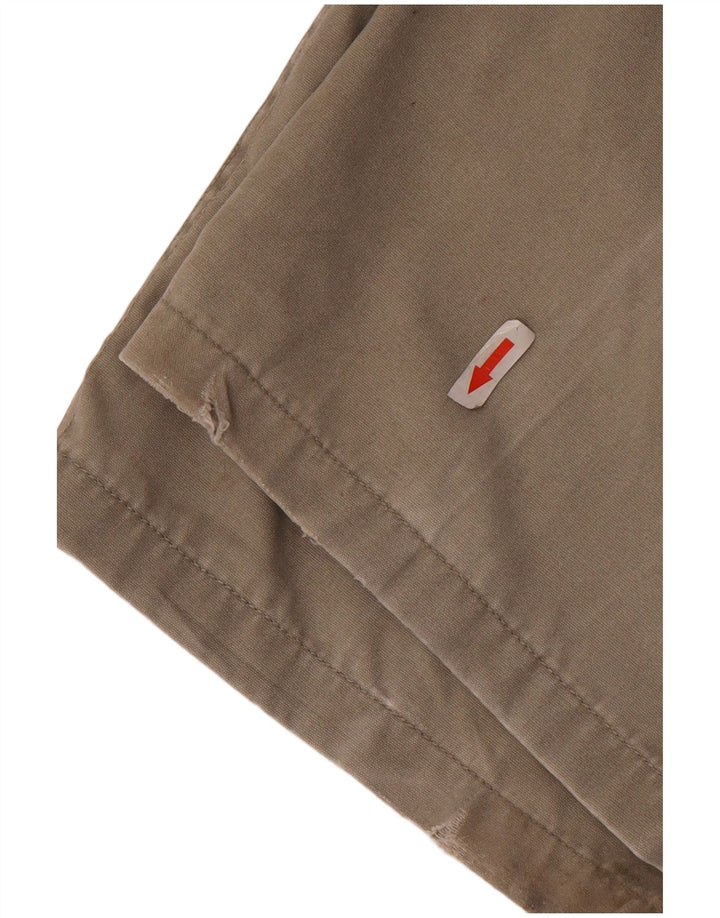 Calça cargo reta masculina vintage tamanho 40 W40 L27 cáqui
