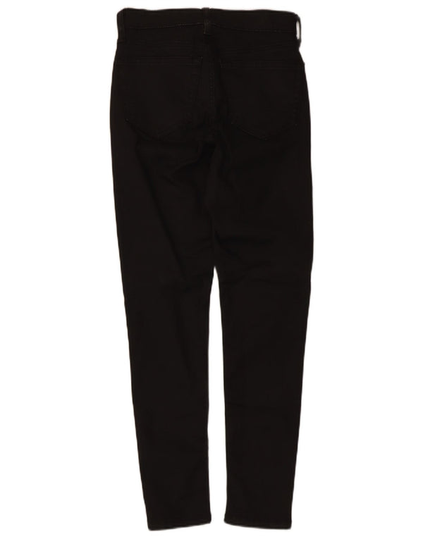 Calça feminina casual skinny Topshop W26 L25 algodão preto