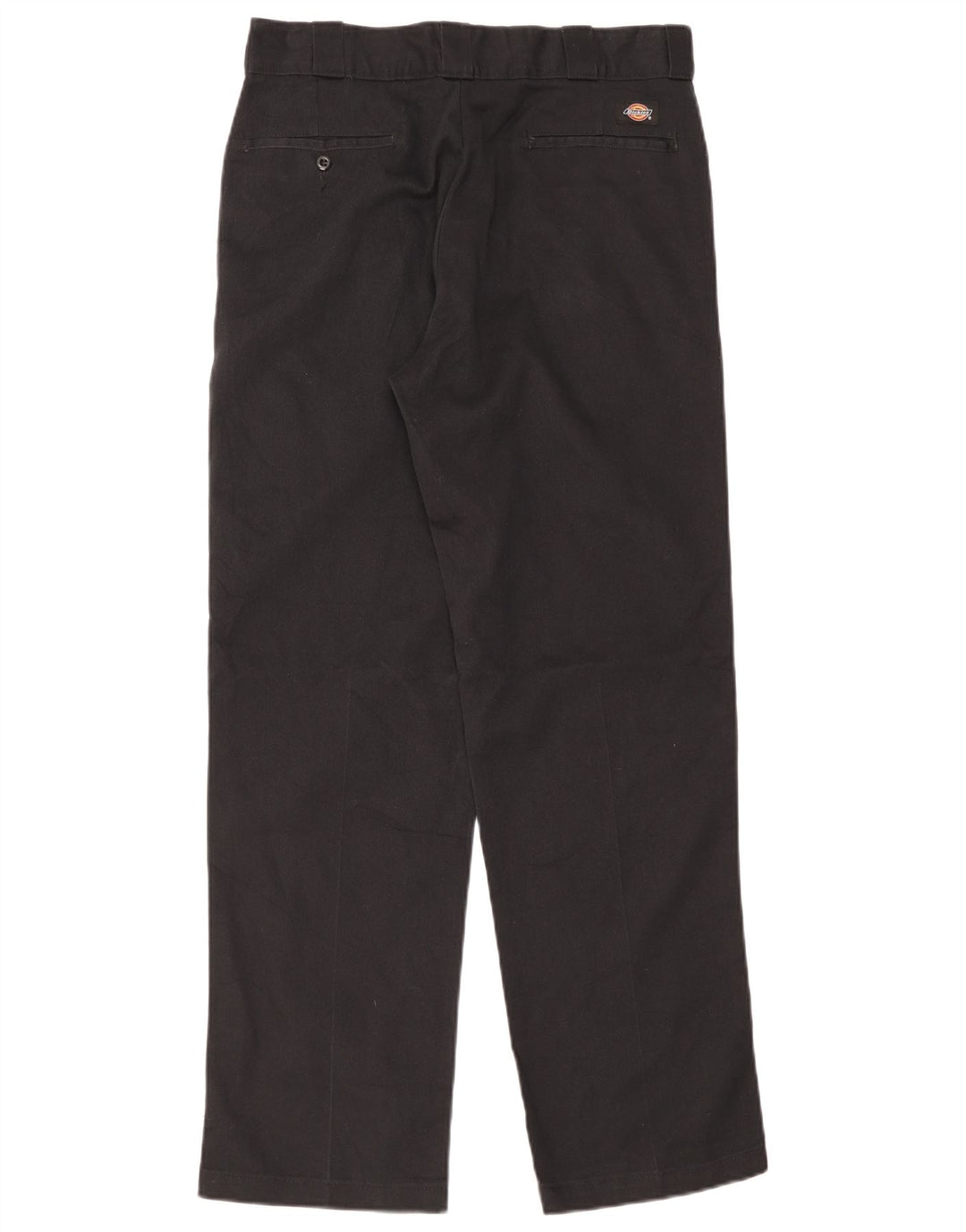Calças Chino retas masculinas Dickies W32 L32 pretas