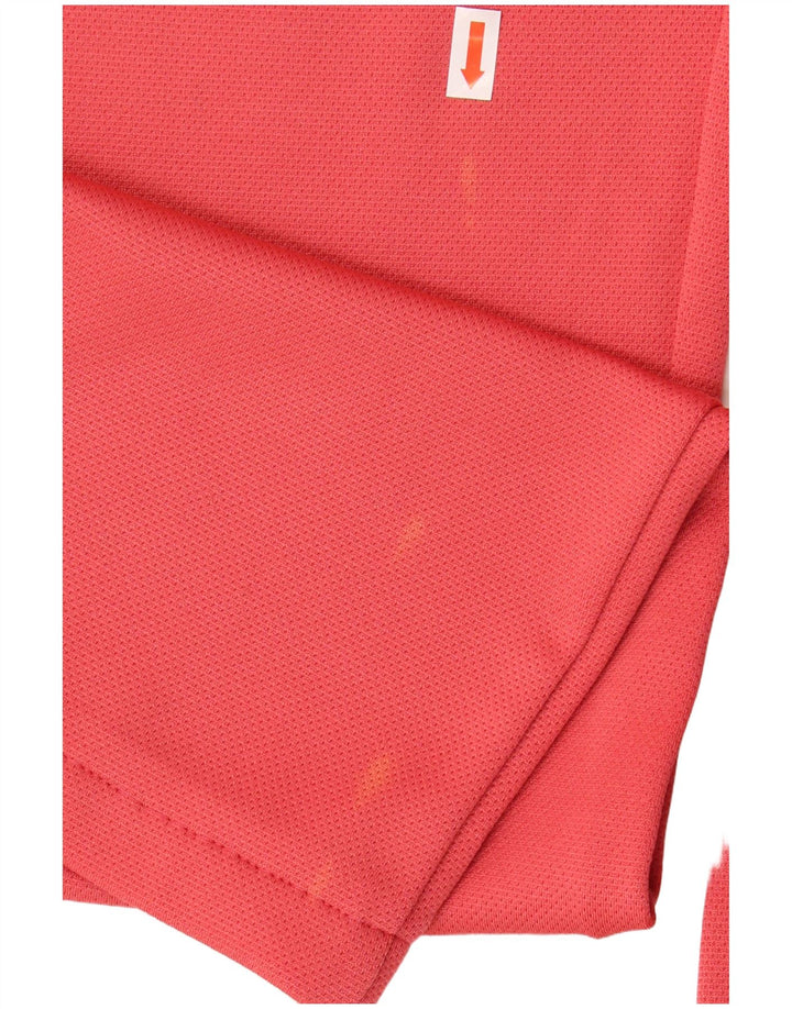 Calça de treino feminina Asics Joggers UK 14 grande poliéster rosa