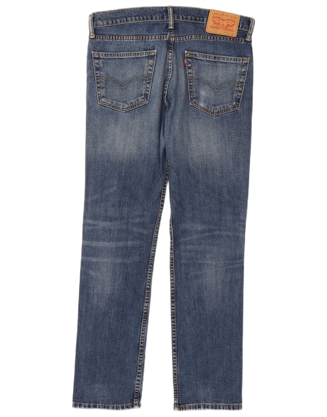 Calça Jeans Levis 511 Slim Masculina W33 L32 Azul Algodão
