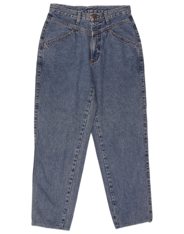 Benetton Calça Jeans Feminina Cintura Alta Cônica IT 44 Médio W28 L27 Azul Algodão