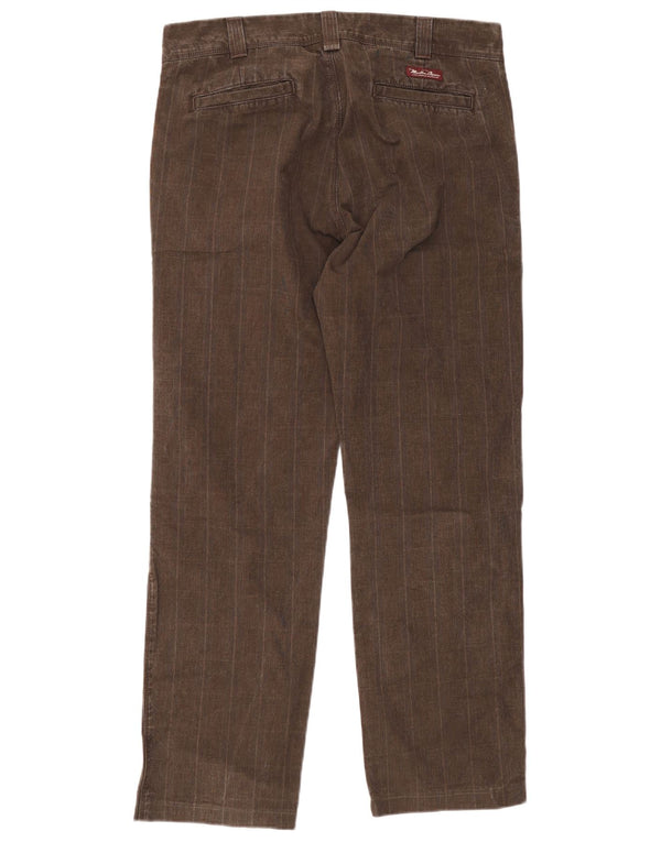Calça Chino Masculina Marlboro Classics EU 54 2XL W36 L30 Cáqui Xadrez