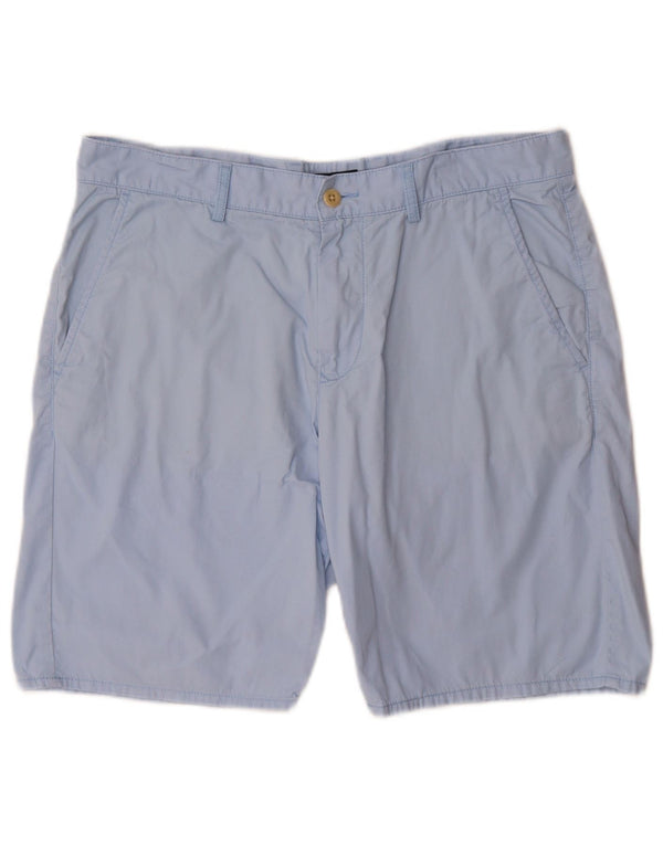 Gant Mens Relaxed Fit Chino Shorts W34 Grande Algodão Azul