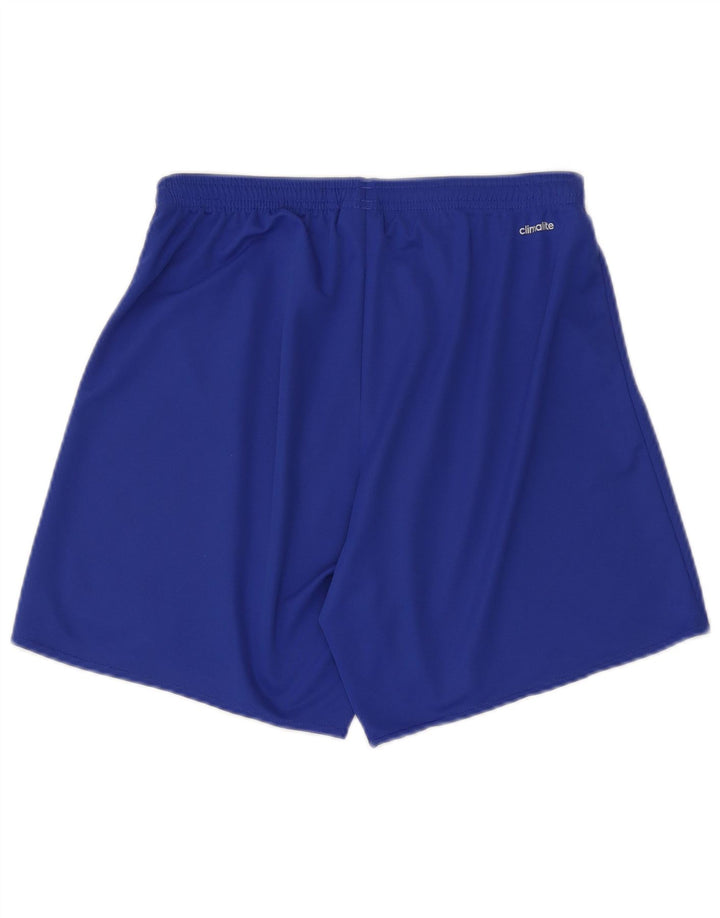 ADIDAS Mens Climalite Sport Shorts Médio Azul Poliéster