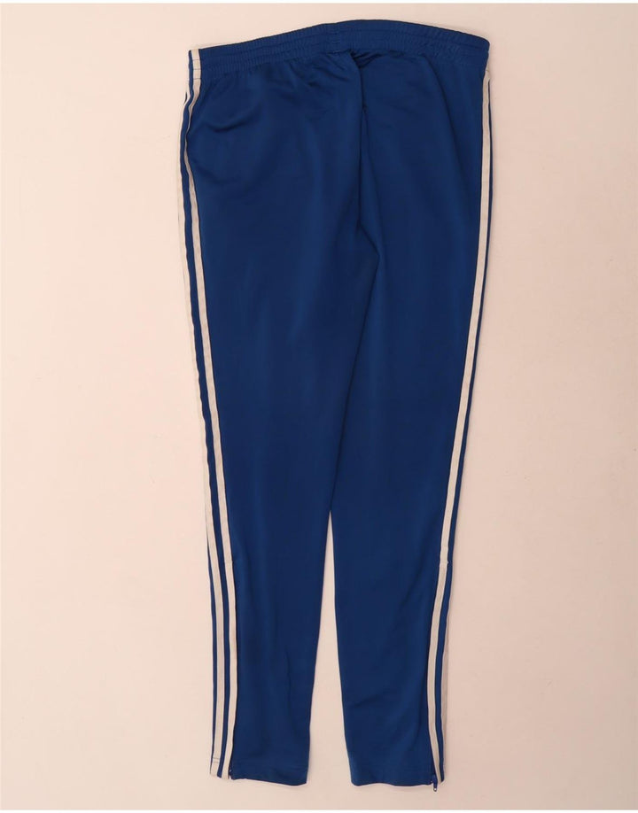 Calça de treino feminina Adidas UK 14 grande azul poliéster