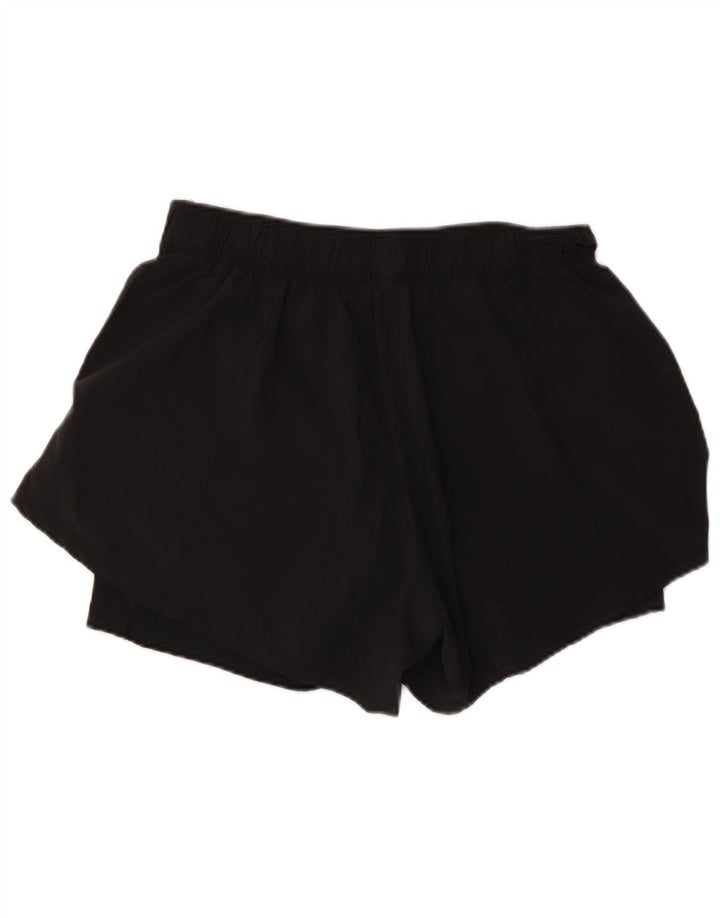 Shorts esportivos femininos NIKE UK 14 grandes pretos