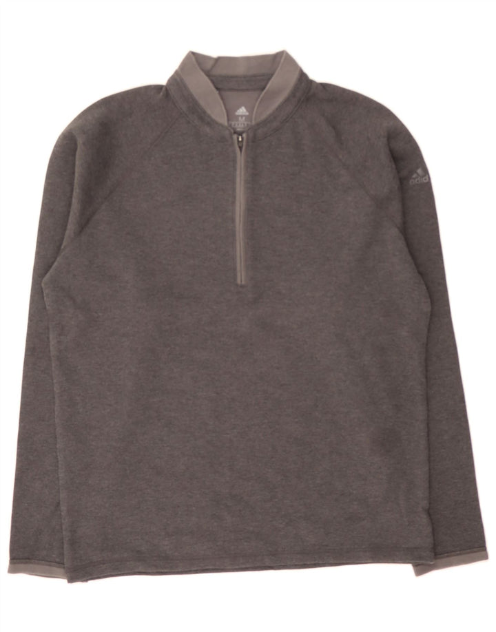 ADIDAS Mens Sweatshirt Jumper Medium Grey Cotton Vintage Adidas and Second-Hand Adidas from Messina Hembry 