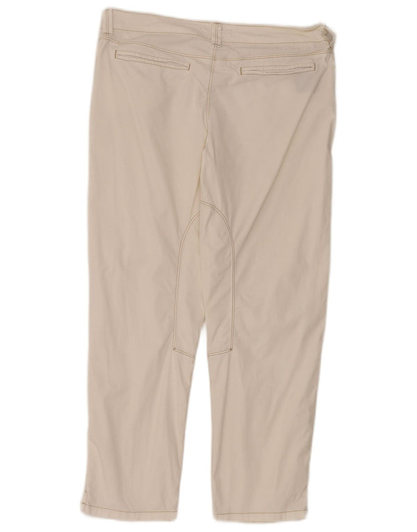 Calça cropped feminina SIVIGLIA W30 L25 algodão branco